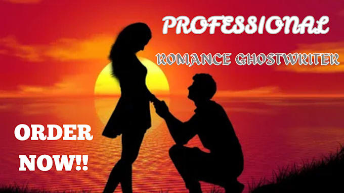 Gig Preview - Do fiction book ghostwriter, romance ghostwriter, self help ebook ghostwriter