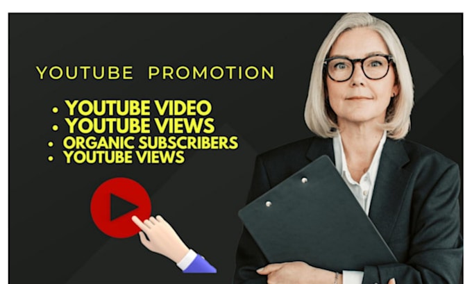 Gig Preview - Do organic usa youtube promotion usa video channel growth