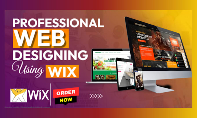 Gig Preview - Build wix website design, revamp wix website, wix ecommerce store design,wix seo