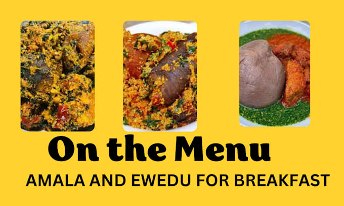 Bestseller - cook amala, ewedu, soup