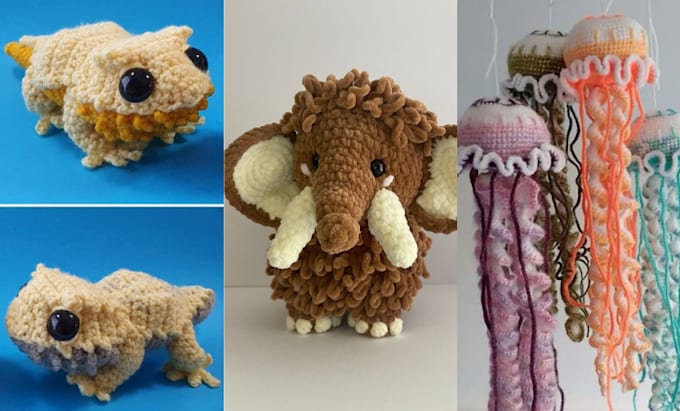 Gig Preview - Write a detailed amigurumi crochet pattern for your esty