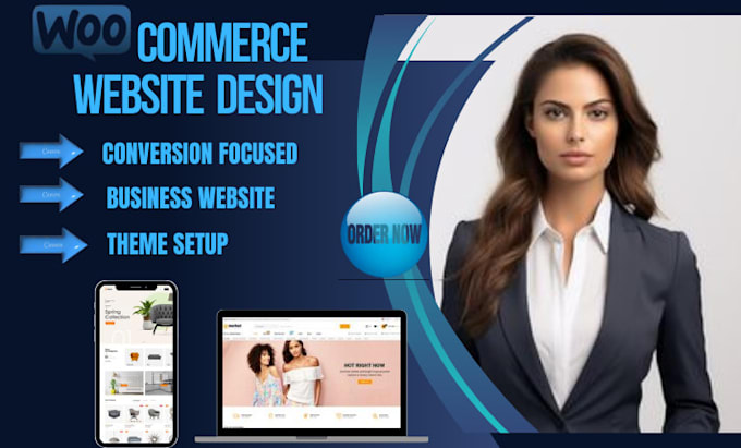 Gig Preview - Create ecommerce website using woocommerce online store