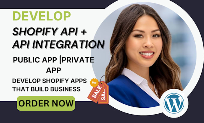 Bestseller - build develop shopify public app shopify private app shopify api integration