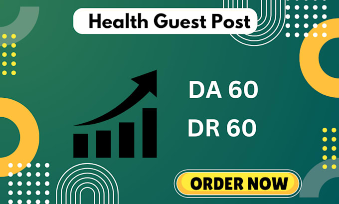 Gig Preview - Do a health focused and insightful guest post