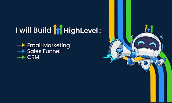 Gig Preview - Ghl email marketing ghl sales funnel CRM ghl automation