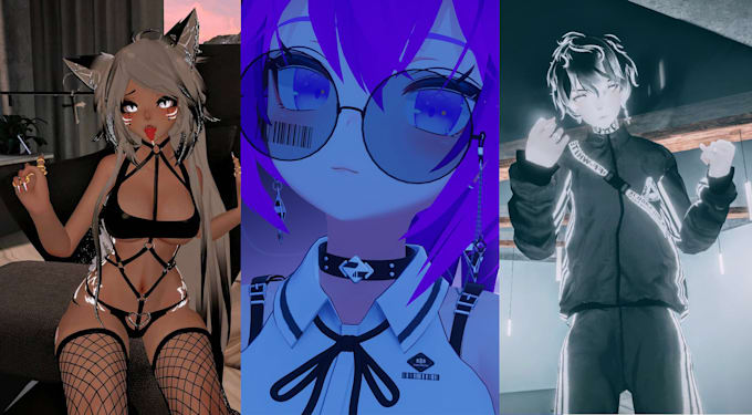 Gig Preview - Create and edit custom vrchat avatar, vrc furry, vrc avatar, anime, rigging