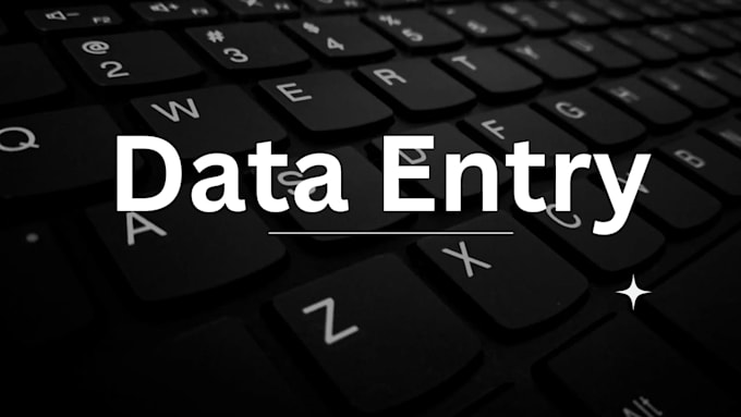 Gig Preview - Do fast and accurate data entry for your project