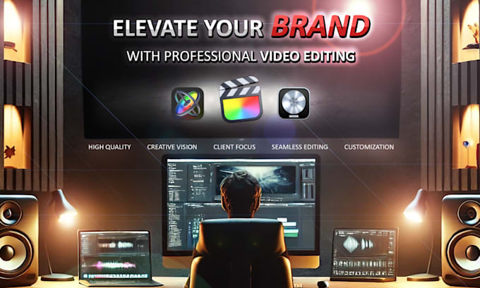 Gig Preview - Do professional video editing for your business