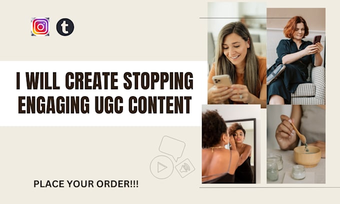 Gig Preview - Create ugc content for tiktok, instagram reels and ads