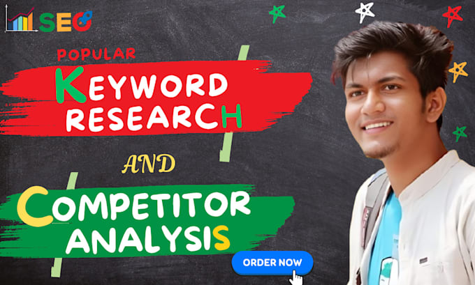 Gig Preview - Do popular kgr keyword research with competitor analysis