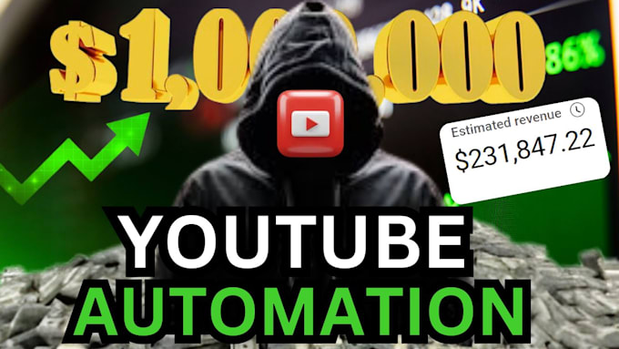 Gig Preview - Create automated youtube cash cow channel, faceless video