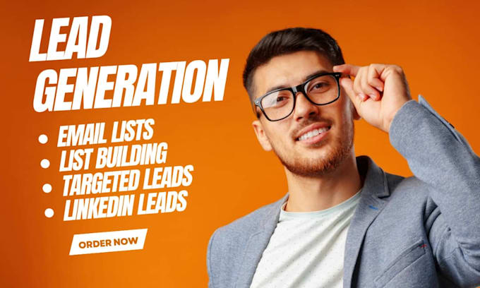 Bestseller - do b2b lead generation, prospect leads, linkedin, email list building for you