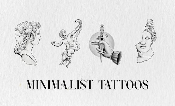 Gig Preview - Design custom minimalist tattoo designs professionally