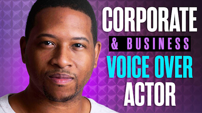 Bestseller - be your corporate and business voice over actor