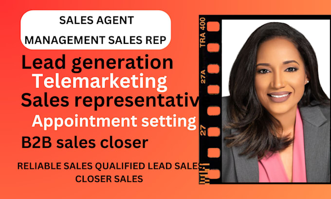 Gig Preview - Be your sales closer sales agent management sales rep hubspot sales qualified le