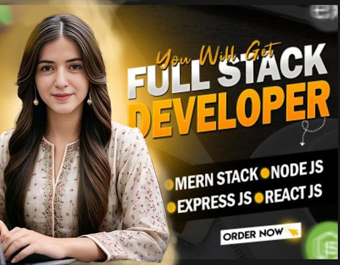 Gig Preview - Do website development as full stack web developer, frontend, backend developer