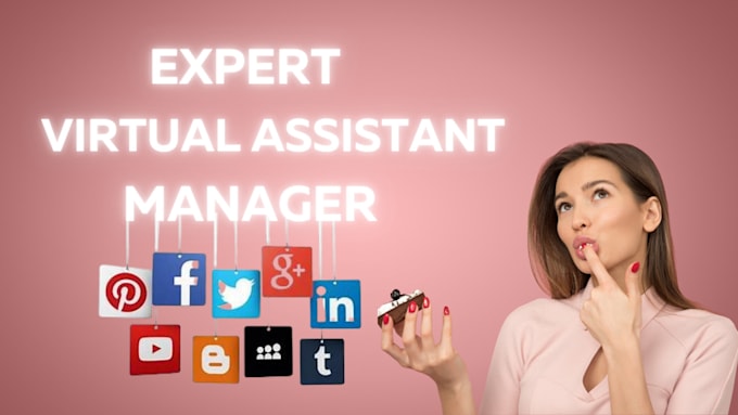 Gig Preview - Manage your social media and be your virtual assistant