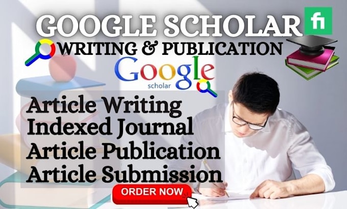 Gig Preview - Write and publish article on google scholar index journal, articl e submission