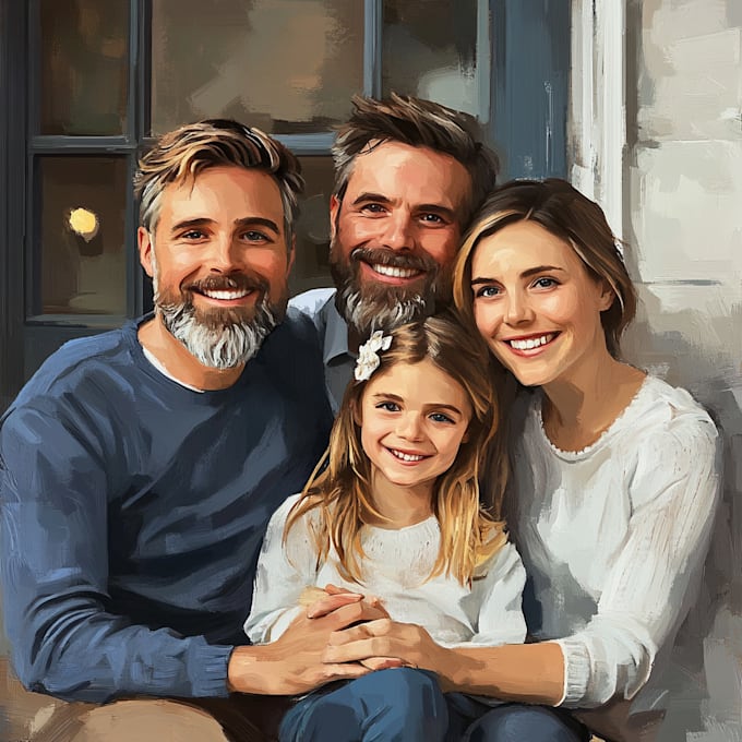 Gig Preview - Draw realistic digital oil painting from your photo