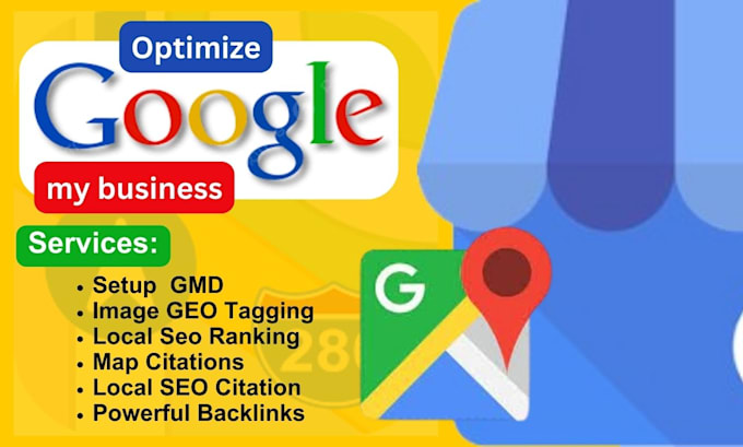 Gig Preview - Optimize google my business listing gmb reinstate gmb ranking