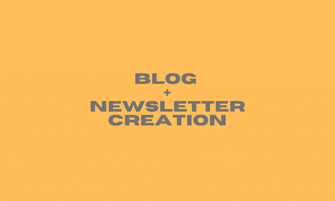 Gig Preview - Craft engaging blogs or newsletters that grow your brand