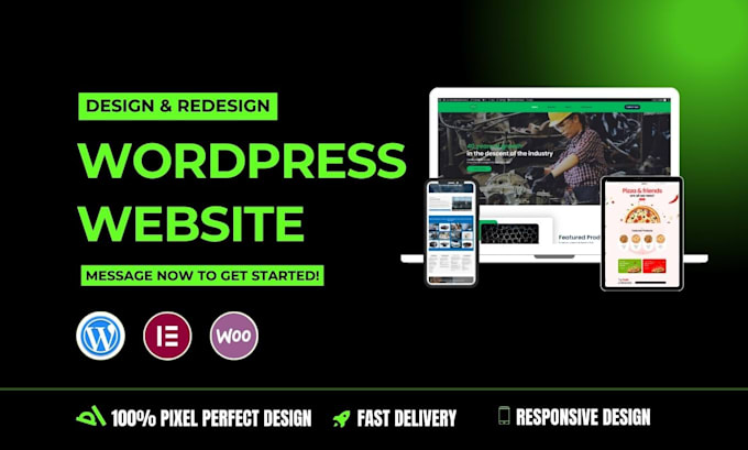 Bestseller - develop a professional responsive wordpress website