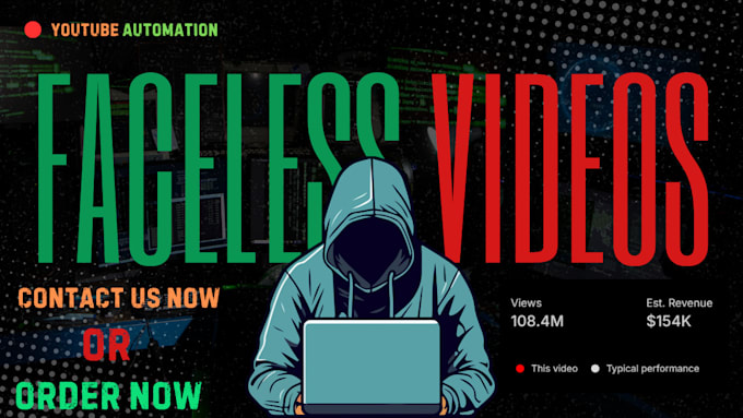 Gig Preview - Create and manage complete youtube automation channel with faceless videos