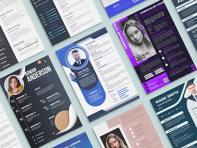 Gig Preview - Do modern resume, professional CV, resume design 12 hour