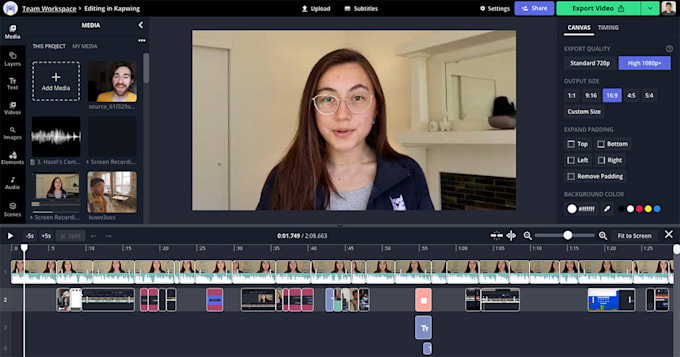 Gig Preview - Edit your videos for social media