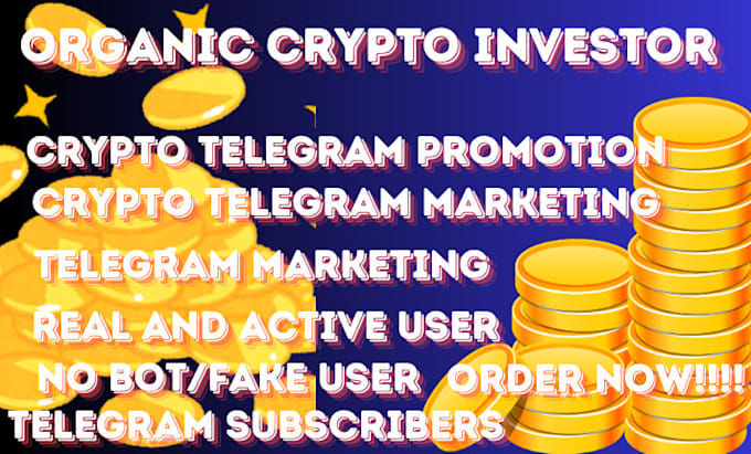 Gig Preview - Do crypto coin promotion crypto telegram promotion x marketing presales solana