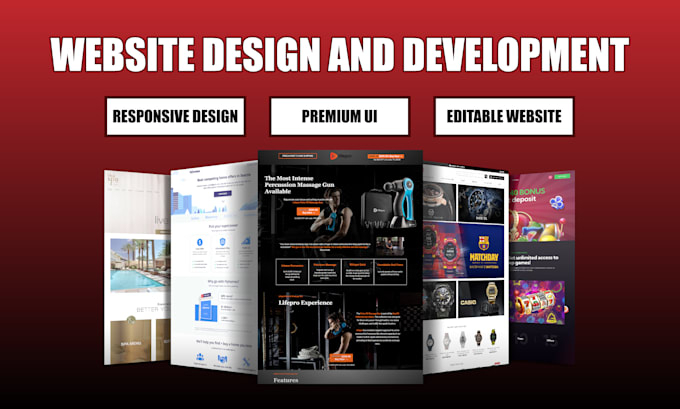 Gig Preview - Design and develop a professional wordpress website and blog