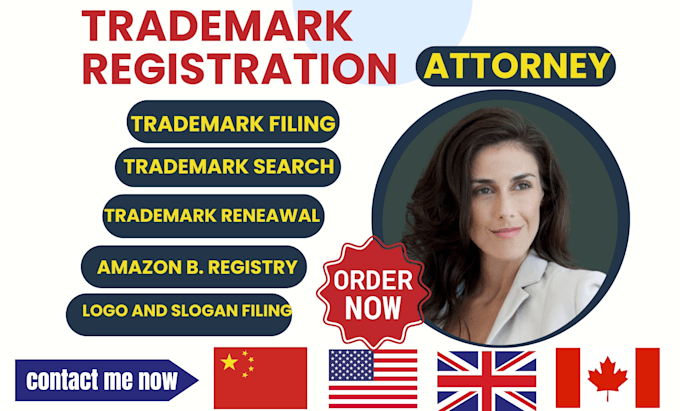 Gig Preview - Be your US licensed trademark attorney for your brand registration