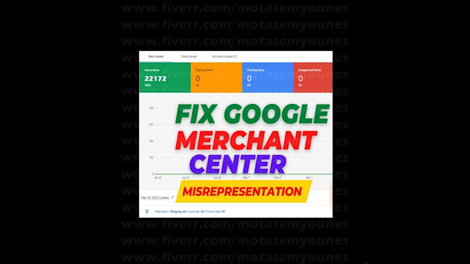 Gig Preview - Fix google merchant center suspension and misrepresentation for free