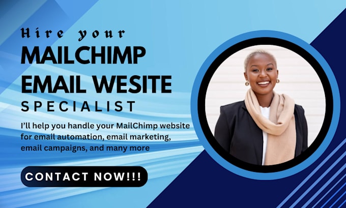 Gig Preview - Setup and mailchimp SEO email campaign,email marketing, newsletter for mailchimp