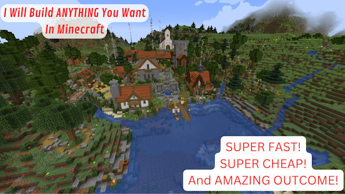 Gig Preview - Build anything you want in minecraft