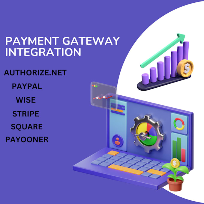 Gig Preview - Help you create and integrate all payment gateway