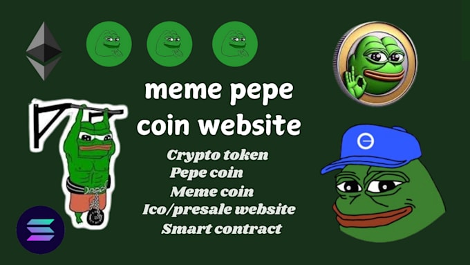 Gig Preview - Develop erc20, bep20 token, meme coin, pepe coin presale website, smart contract