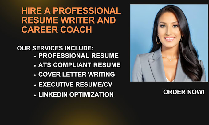 Gig Preview - Write resume cover letter and optimize linkedin profile for top level executives