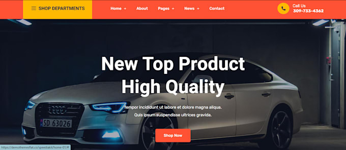 Bestseller - build a responsive auto parts website automative website car auto part website