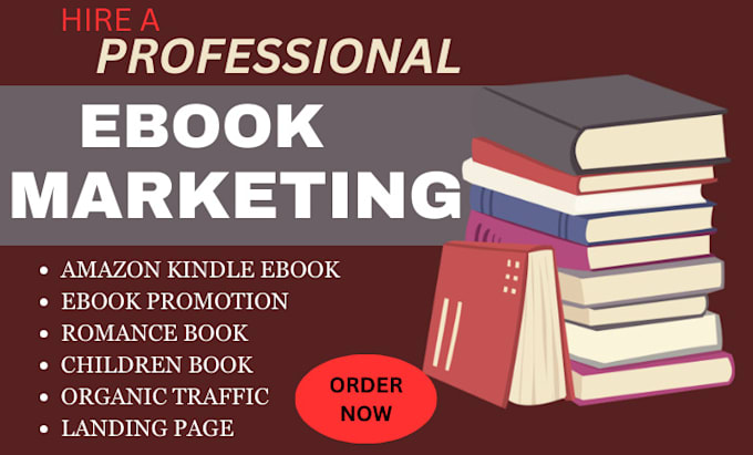 Gig Preview - Do amazon kdp book promotion ebook marketing sales funnel children book