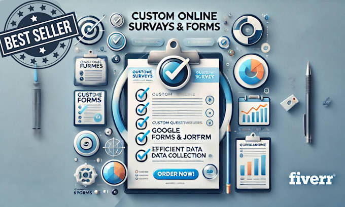 Gig Preview - Create online survey jotform questionnaire goggle form online form