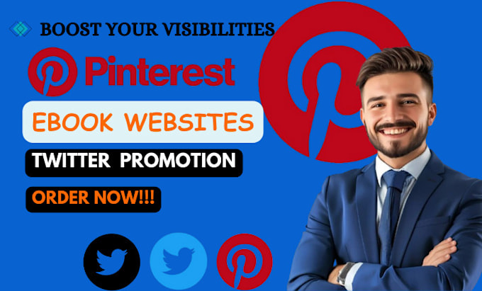 Gig Preview - Promote your website store product book with my high pinterest viewers, twitter