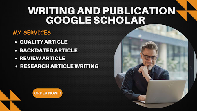 Gig Preview - Write and publish article in google scholar peer reviewed indexed journal