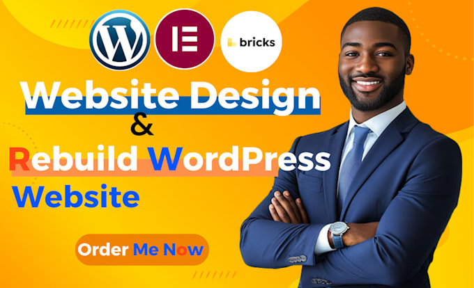 Gig Preview - Create a professional custom wordpress website using brick builder tools