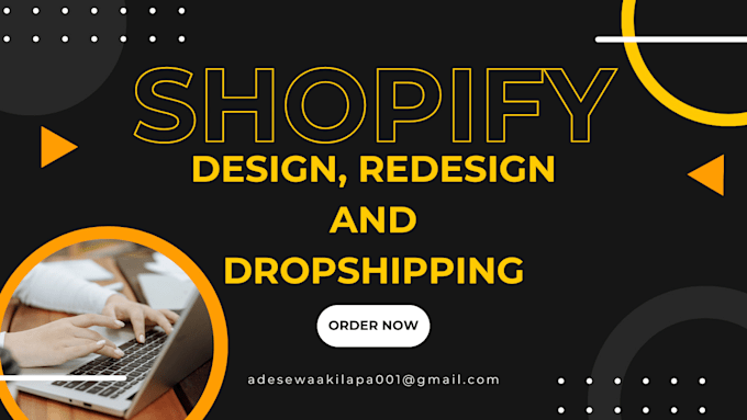 Gig Preview - Do dropshipping product research and shopify store setup