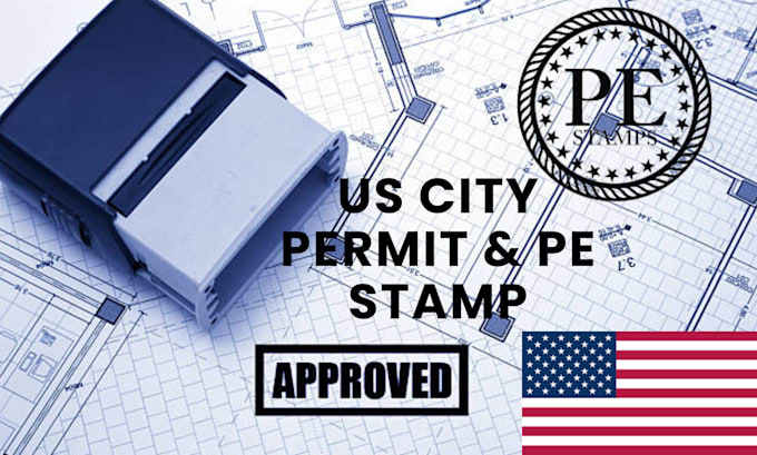 Gig Preview - Pe stamp, review and seal architectural drawings in USA for city permit approval