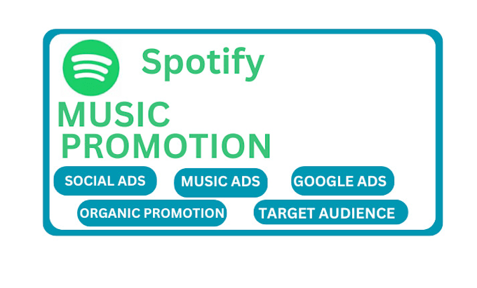 Gig Preview - Do spotify promotion, music promotion,spotify music prom0tion to active listener