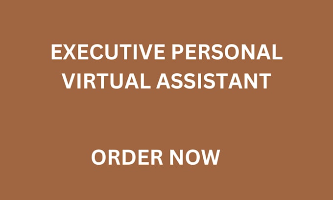 Gig Preview - Your executive virtual assistant