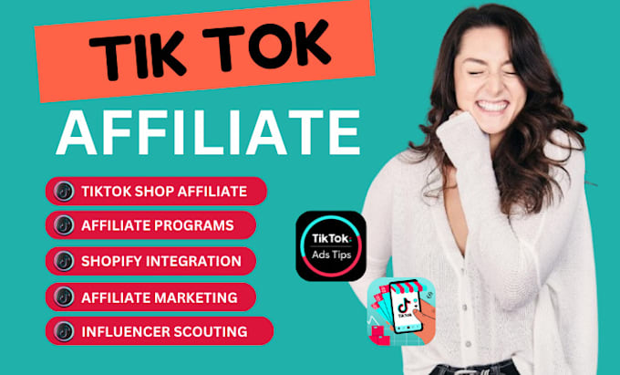 Gig Preview - Setup us tiktok shop tik tok shop affiliate tiktok affiliate tik tok affiliate