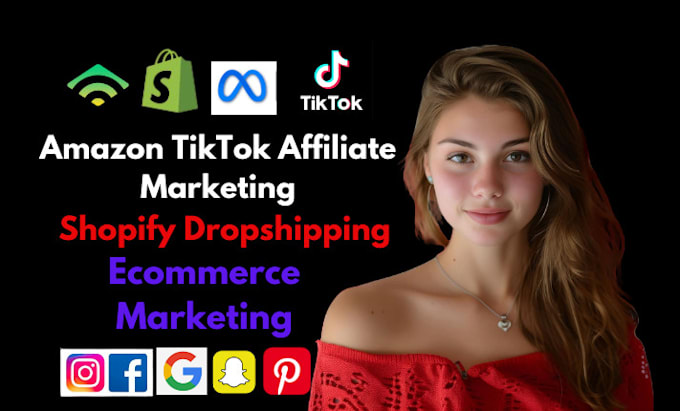 Bestseller - amazon affiliate tiktok affilate shopify marketing dropshipping marketing